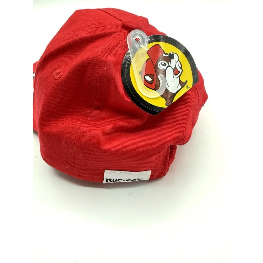 Buc-ee's Beaver Character Baseball Cap Red Toddler Size NWT‎